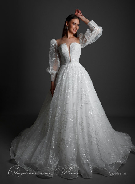 Свадебное платье D299